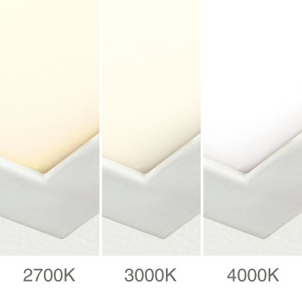 Panneau LED DISC en saillie à intensité réglable LED/40W/230V 2700/3000/4000K 115x30 cm blanc