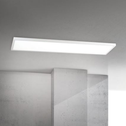 Pannello LED dimmerabile a plafone DISC LED/40W/230V 2700/3000/4000K 115x30 cm bianco