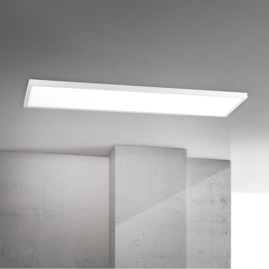 Pannello LED dimmerabile a plafone DISC LED/40W/230V 2700/3000/4000K 115x30 cm bianco
