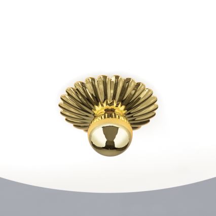 Plafoniera EMPIRA 2xE27/40W/230V Ø 35,5 cm oro