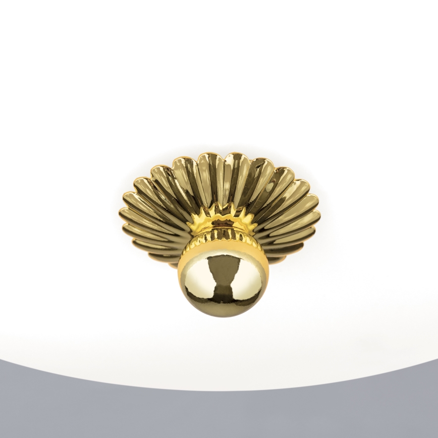 Plafoniera EMPIRA 2xE27/40W/230V Ø 35,5 cm oro