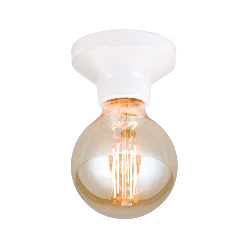 Plafoniera FROST 1xE27/60W/230V bianca