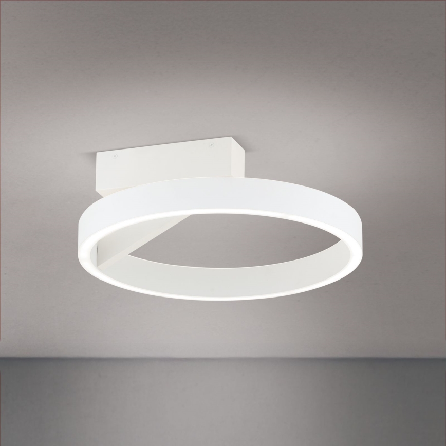 Plafoniera LED KOLK/40W/230V 2700/3000/4000K Ø 40 cm bianco