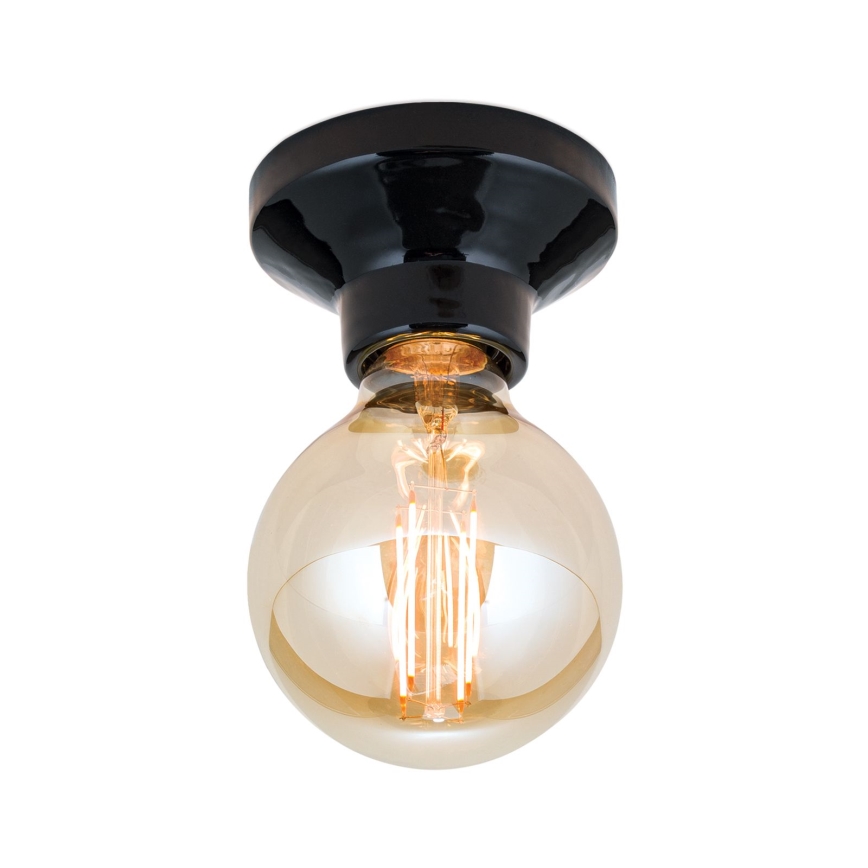 Plafonnier FROST 1xE27/60W/230V noir