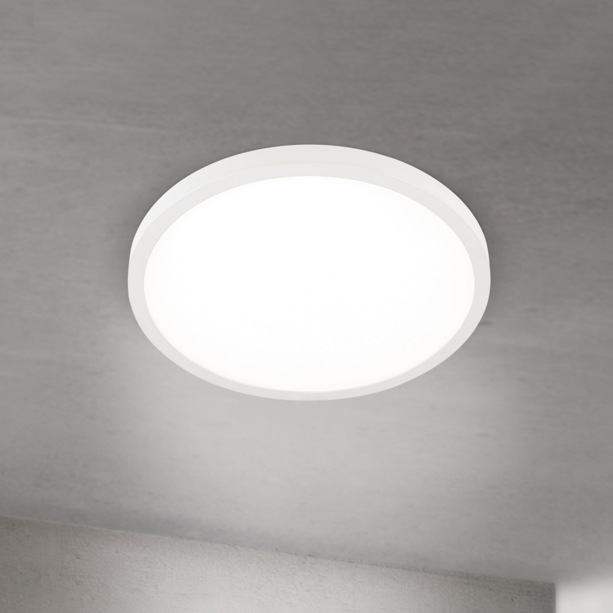 Plafonnier LED dimmable DISC LED/30W/230V 2700/3000/4000K Ø 40 cm blanc