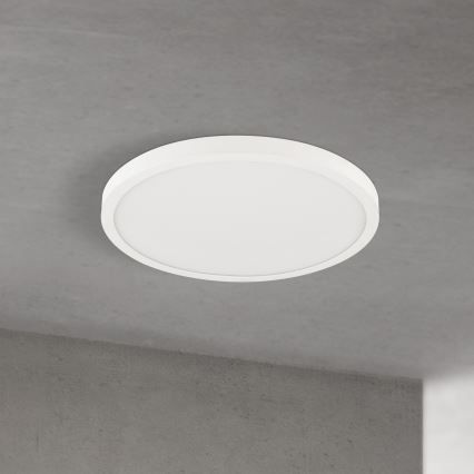 Plafonnier LED dimmable DISC LED/30W/230V 2700/3000/4000K Ø 40 cm blanc