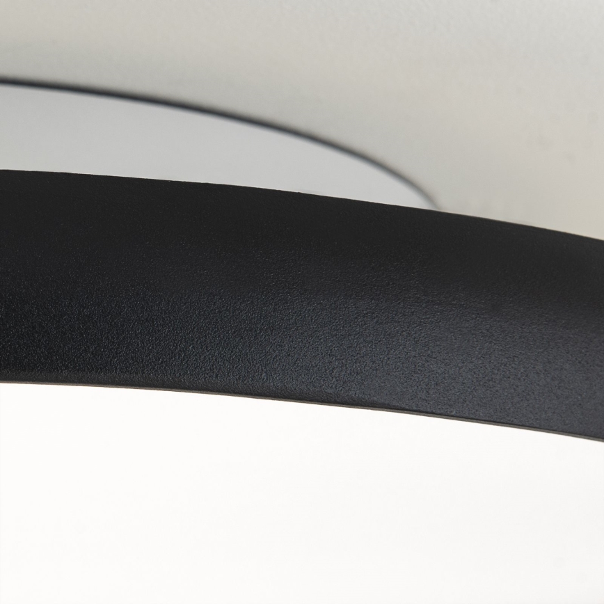 Plafonnier LED KANT, 30 W, 230 V, 2700/3000/4000 K, Ø 40 cm, noir