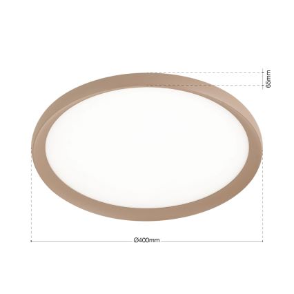 Plafonnier LED KANT LED/30W/230V 2700/3200/4000K Ø 40 cm beige