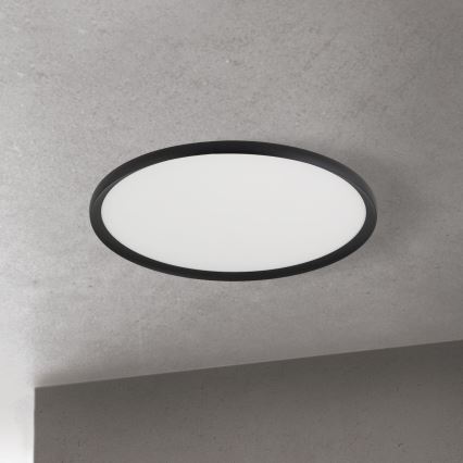 Plafonnier LED KANT LED/50W/230V 2700/3200/4000K Ø 60 cm noir