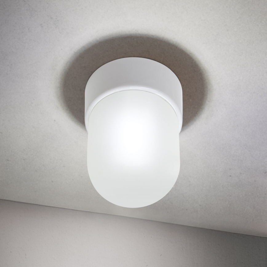 Plafonnier OSTIA 1xE27/40W/230V Ø 9,8 cm blanc