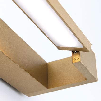 LED-Spiegelbeleuchtung für Badezimmer MARILYN LED/24W/230V 90 cm IP44 golden