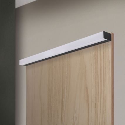 Illuminazione a LED per specchi da bagno HORIZON LED/18W/230V 3000/4000K 90 cm IP44 nero
