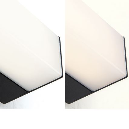 Illuminazione a LED per specchi da bagno HORIZON LED/18W/230V 3000/4000K 90 cm IP44 nero