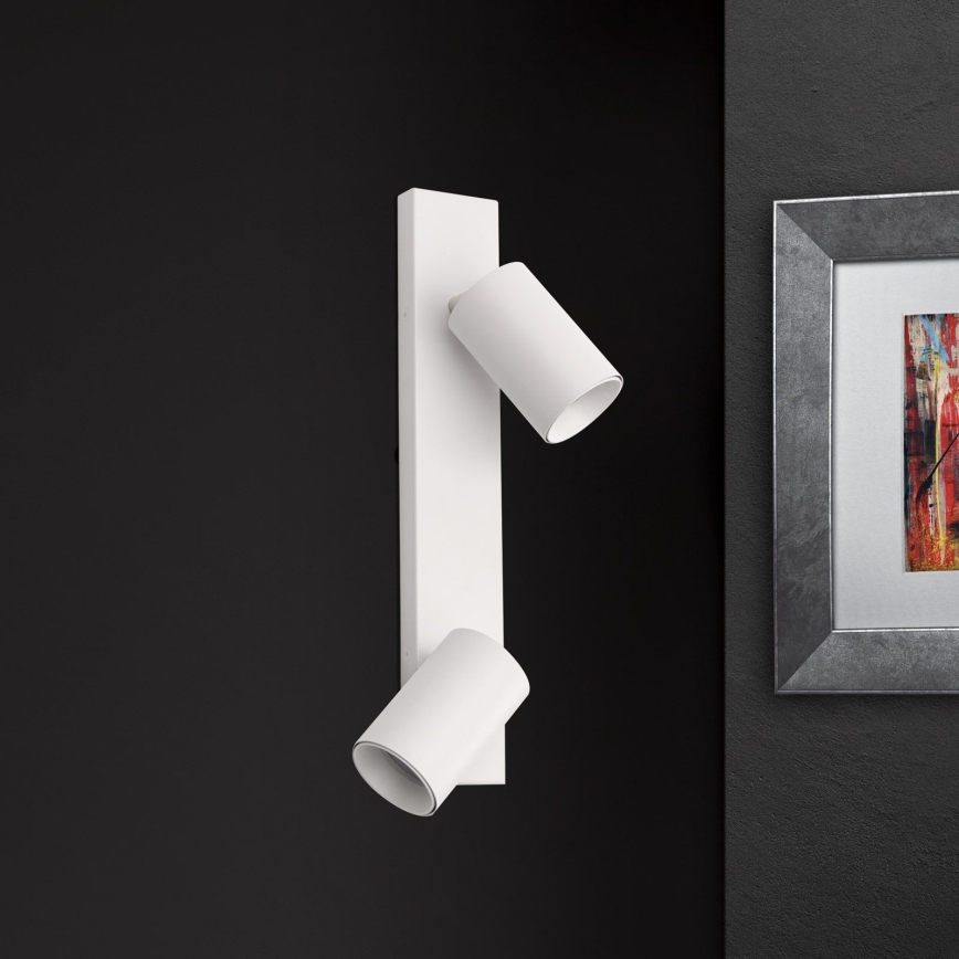 Spot SEAN 2x GU10/13W/230V blanc