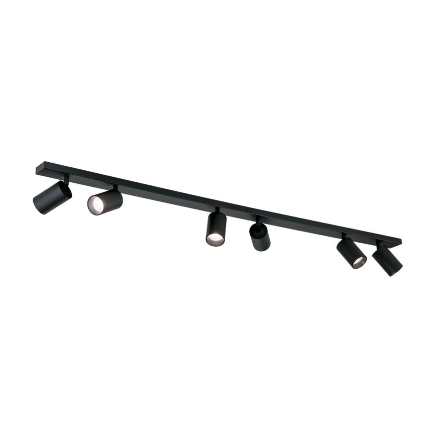 Spot SEAN 6x GU10/13W/230V, noir