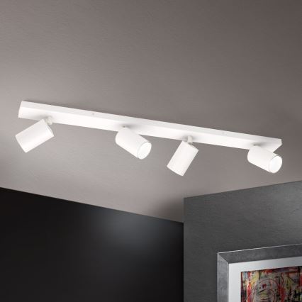 Deckenstrahler SEAN 4xGU10/13W/230V weiß