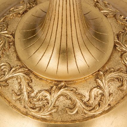 Lampada con piedistallo FONSA 1xE27/60W/230V bianco/oro
