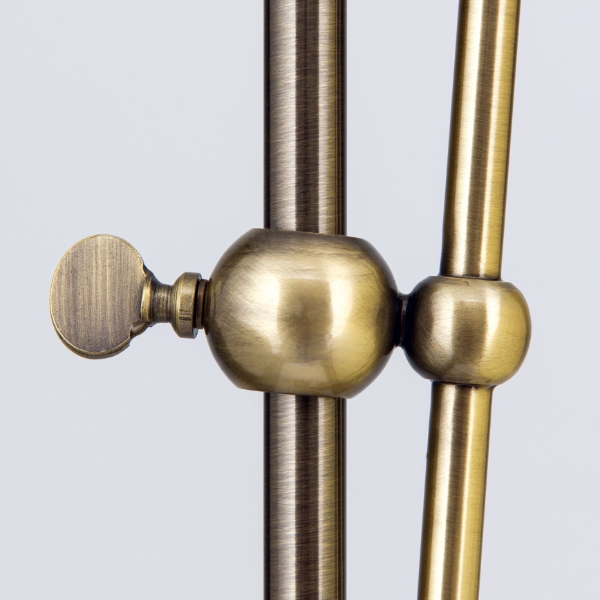 Lampadaire TONIA 1xE27/60W/230V 183 cm blanc/bronze