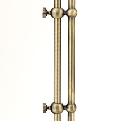 Lampada con piedistallo OLD LAMP 1xE27/40W/230V bianco/ottone