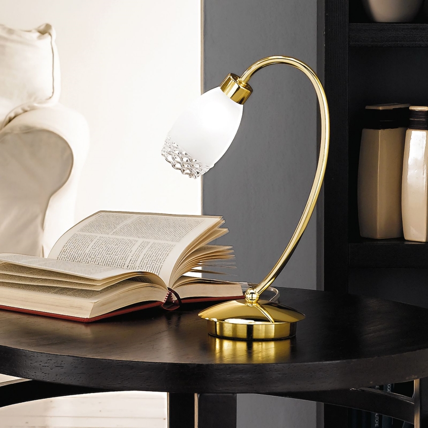 Tischlampe CARLA 1xG9/28W/230V gold