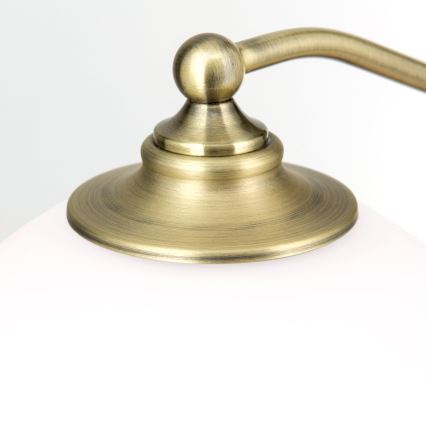 Tischleuchte OLD LAMP 1xE27/40W/230V 65 cm weiß/Messing