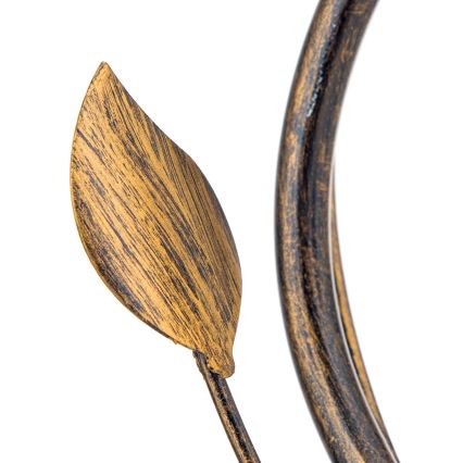 Tischleuchte SISI 1xE14/40W/230V bronzen/Patina