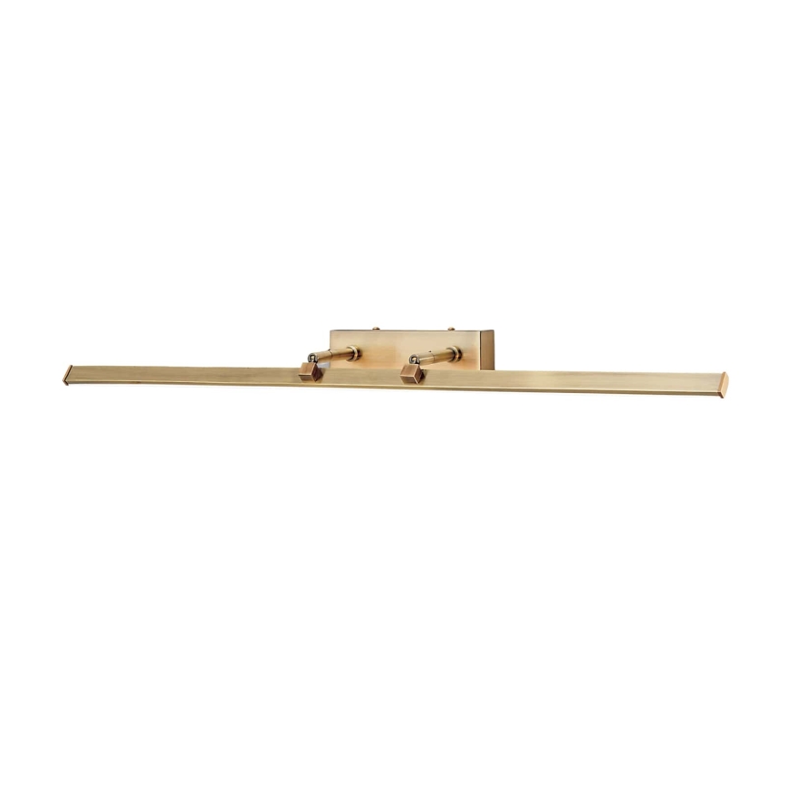 Applique pour tableau PUBLIO LED/15W/230V 75 cm doré/patine