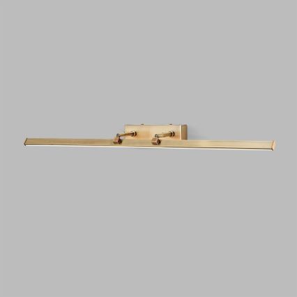 Applique pour tableau PUBLIO LED/15W/230V 75 cm doré/patine