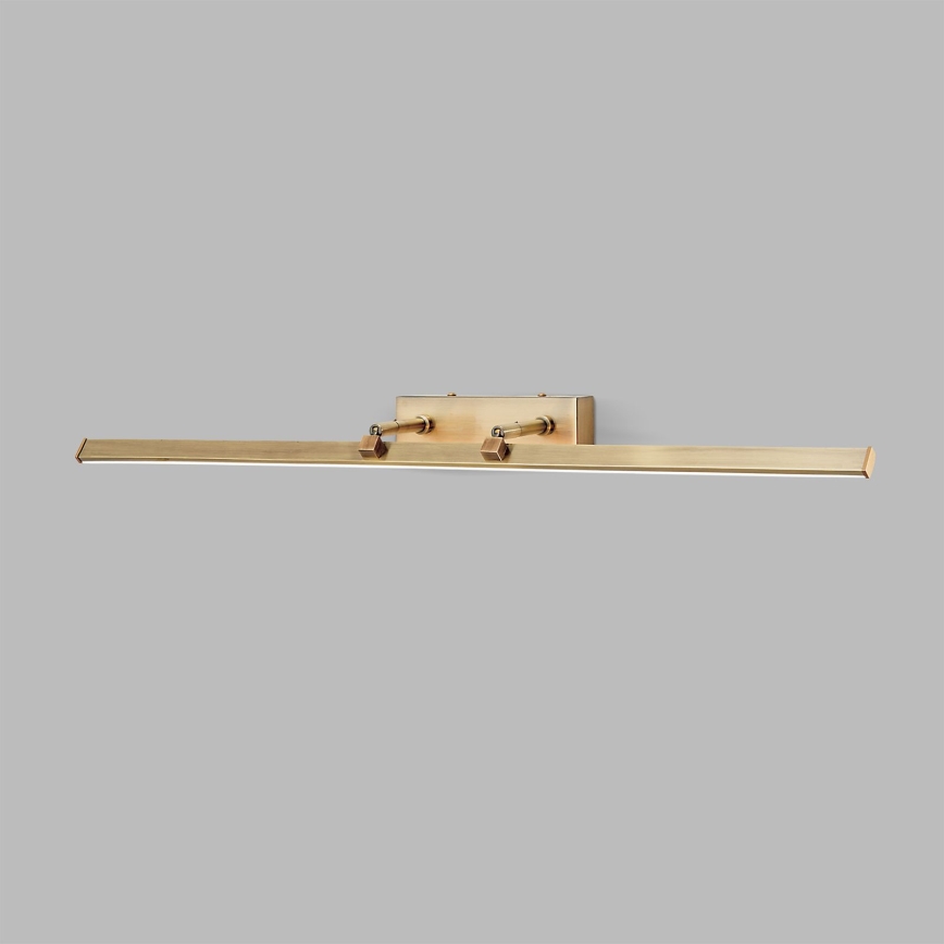 Applique pour tableau PUBLIO LED/15W/230V 75 cm doré/patine