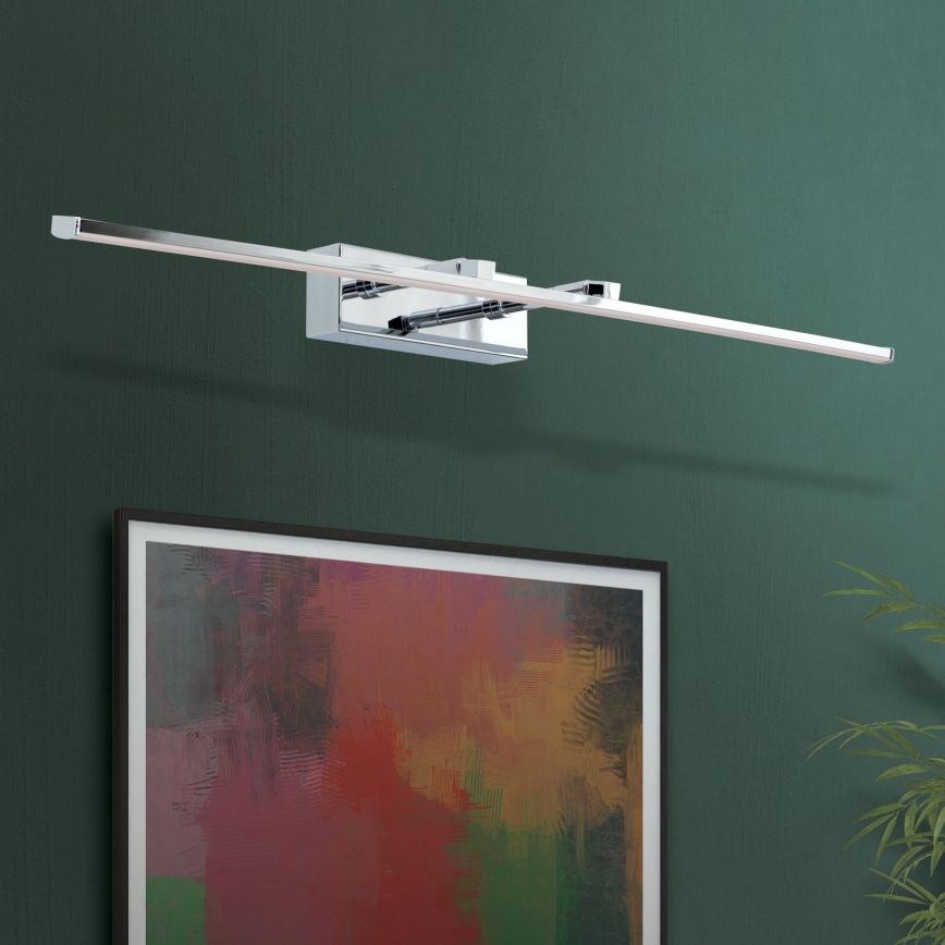 Lampada LED da quadro PUBLIO LED/15W/230V 75 cm cromo lucido