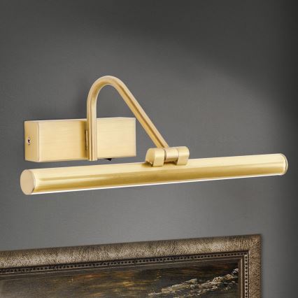 Applique pour tableau PORTRAIT LED/6W/230V 30 cm doré