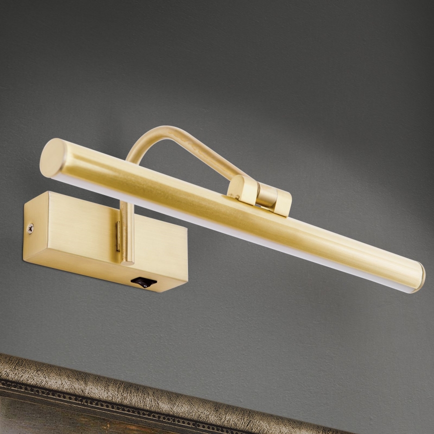 Lampada LED da quadro PORTRAIT LED/6W/230V 30 cm oro