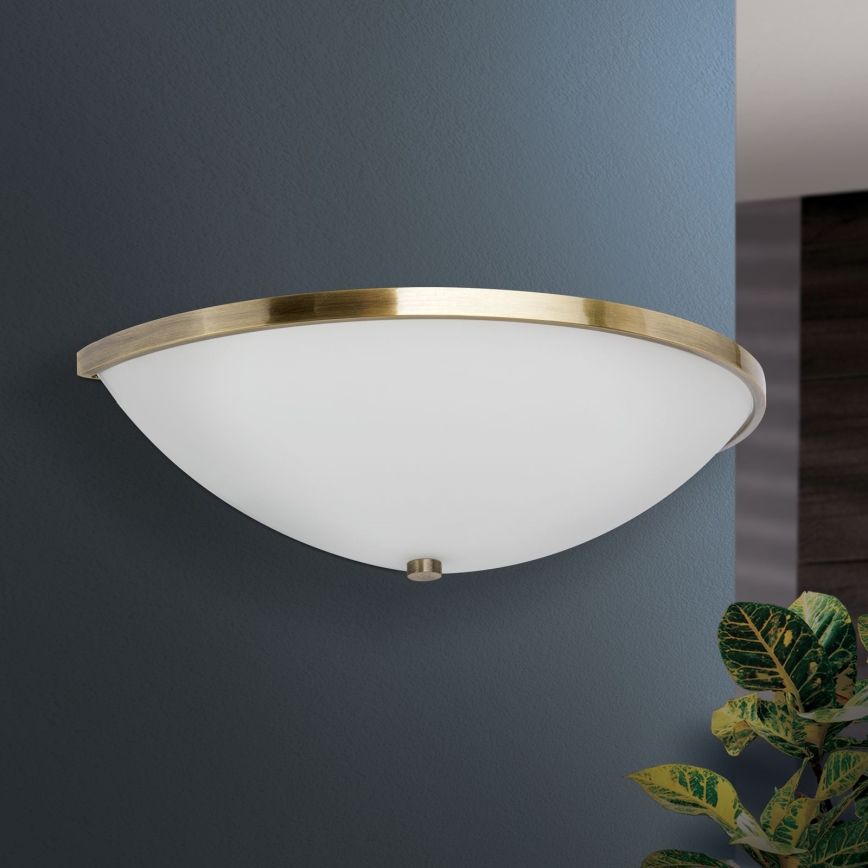 Wandleuchte AIDA 1xE14/40W/230V bronzen/Patina