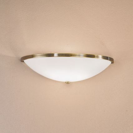 Wandleuchte AIDA 1xE14/40W/230V bronzen/Patina