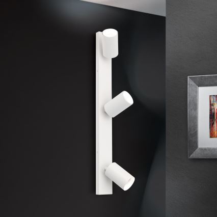 Wandstrahler SEAN 3xGU10/13W/230V weiß