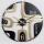 Orologio da parete 1xAA diametro 60 cm nero/oro