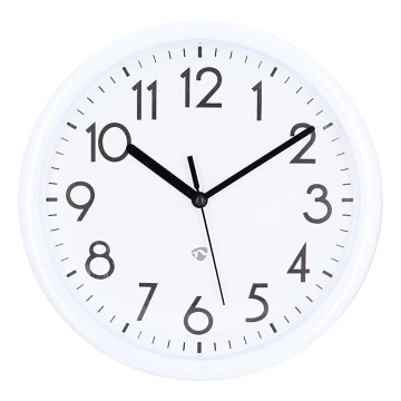 Orologio da parete diam. 22 cm 1xAA bianco