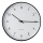 Orologio da parete diametro 25 cm 1xAA nero/bianco