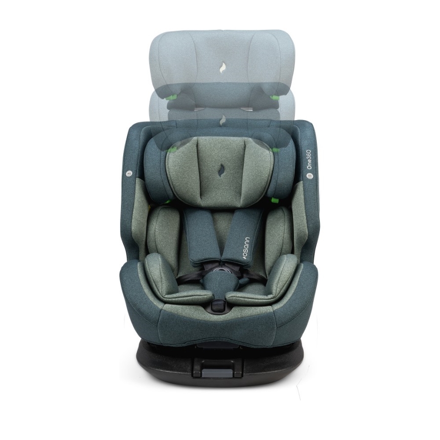 OSANN - Seggiolino auto ONE 360 i-Size 40-150 cm Verde Universe
