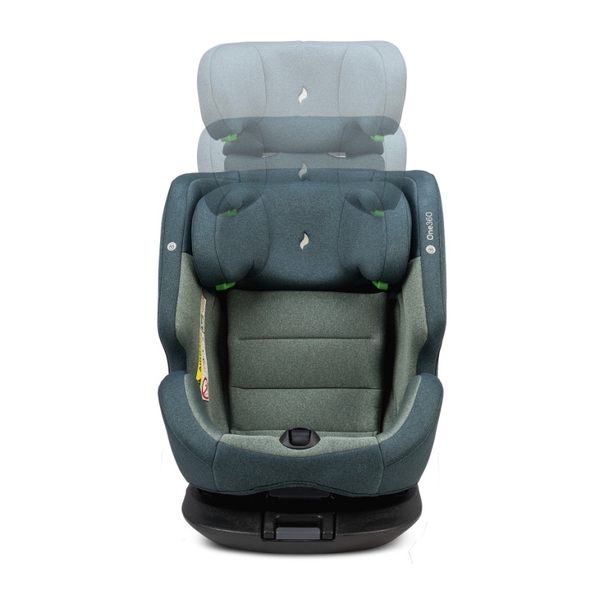 OSANN - Seggiolino auto ONE 360 i-Size 40-150 cm Verde Universe
