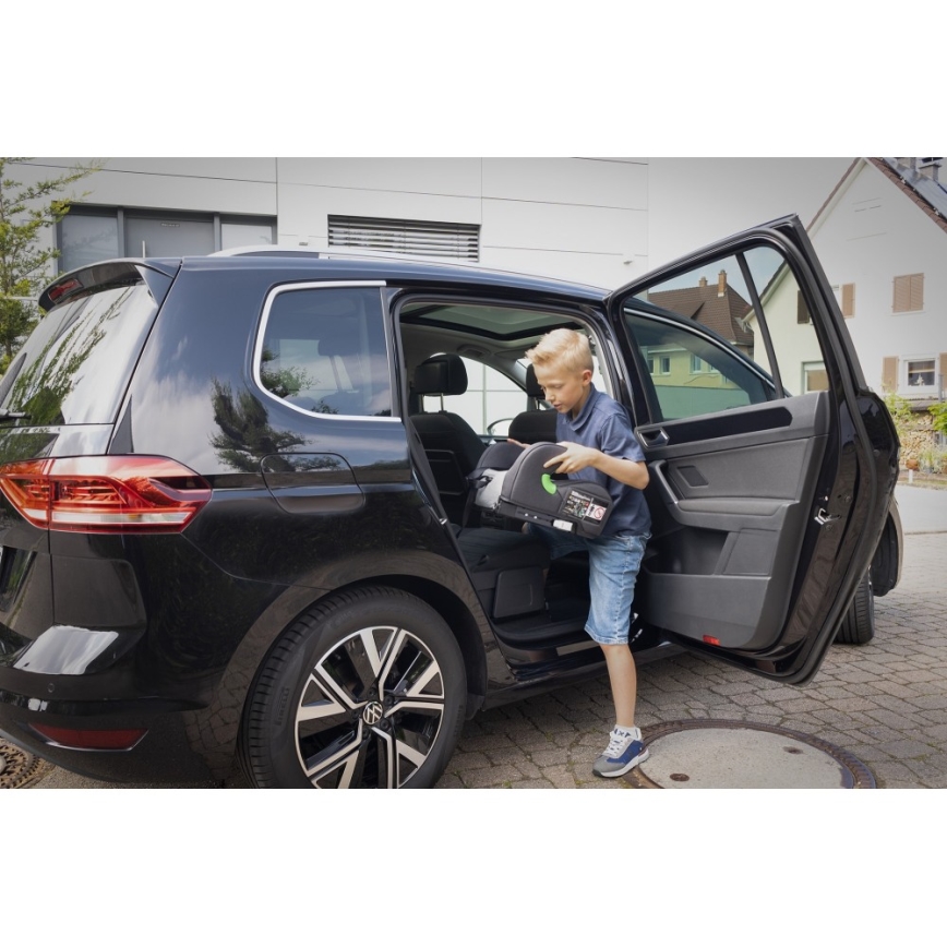 OSANN - Seggiolino rialzato per auto LUX ISOFIX i-Size 126-150 cm Grigio Universe