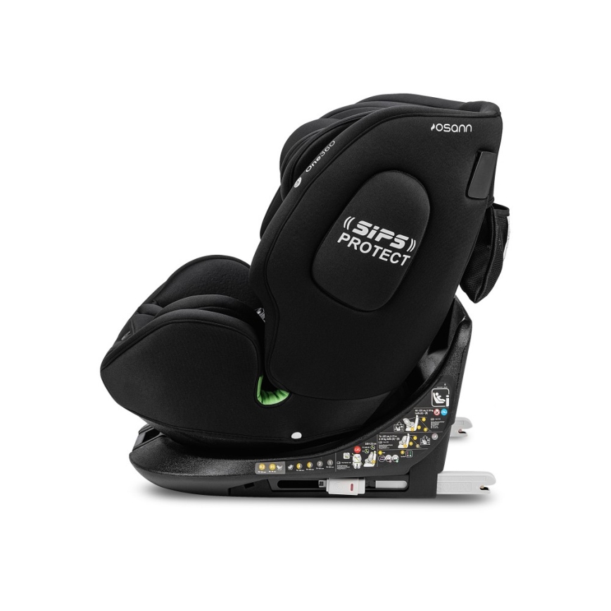 OSANN - Siège auto ONE 360 i-Size 40-150 cm Noir intégral