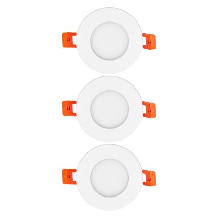 Osram - 3er-Set LED-Einbauleuchte SLIM, 4,5 W, 230 V