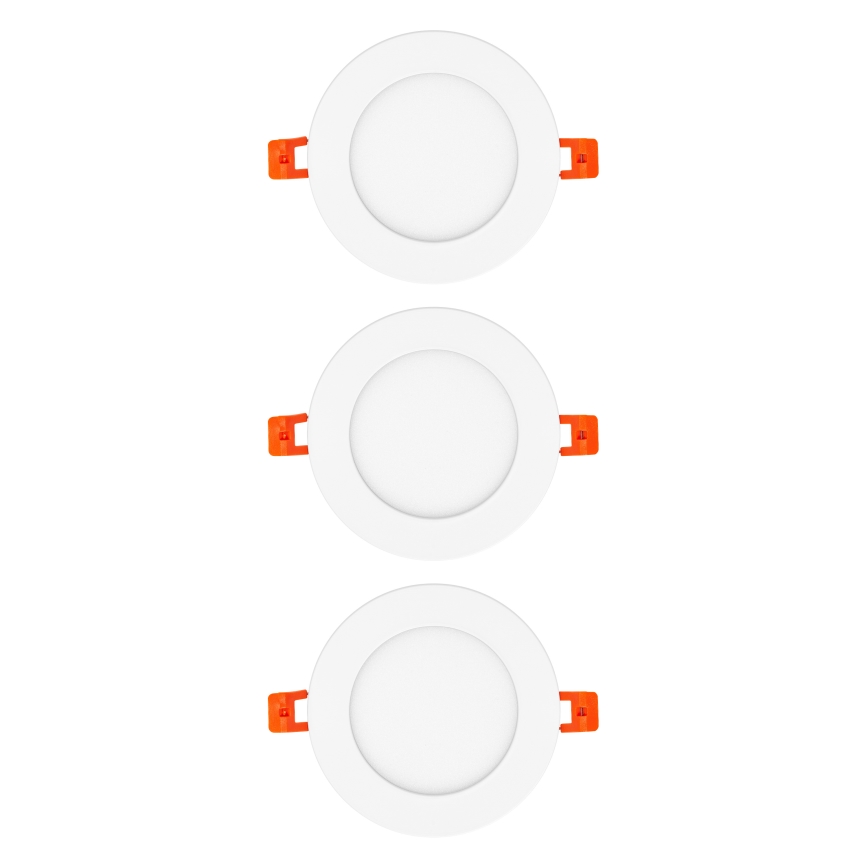 Osram - SET 3x LED-Einbaustrahler SPOT LED/8W/230V 3000K pr. 12 cm weiß
