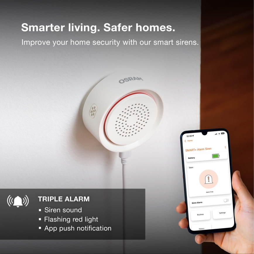 Osram - Alarme SMART+ 5V Wi-Fi