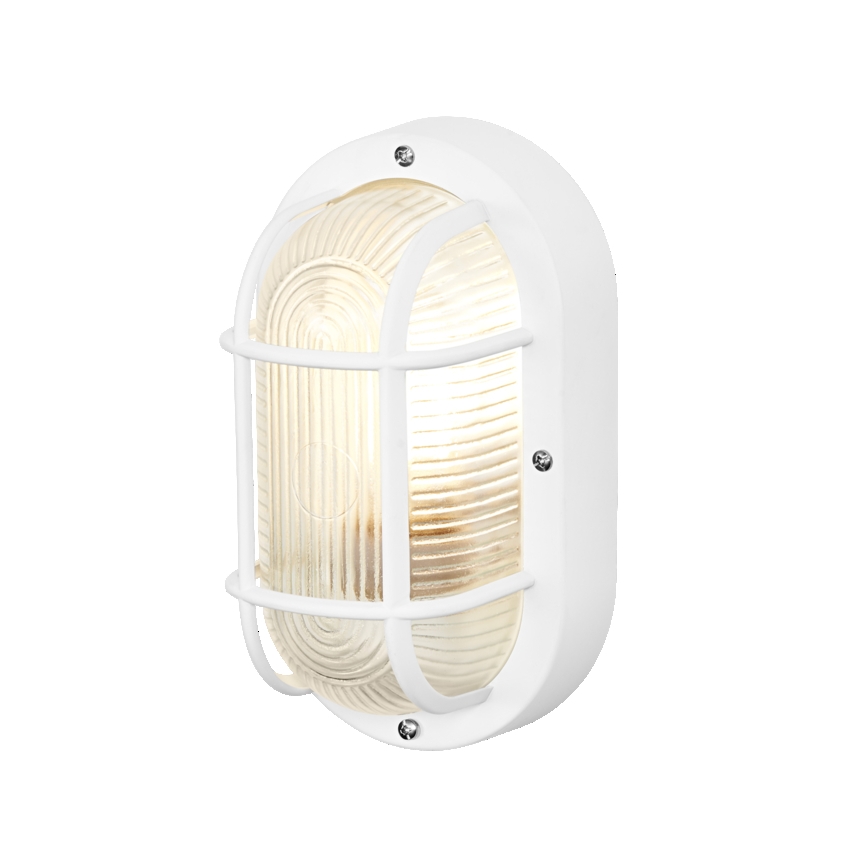 Osram - Applique da esterno BULKHEAD 1xE27/10W/230V IP54 bianco