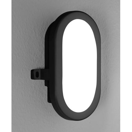 Osram - Applique da esterno BULKHEAD LED/6W/230V IP54 nera
