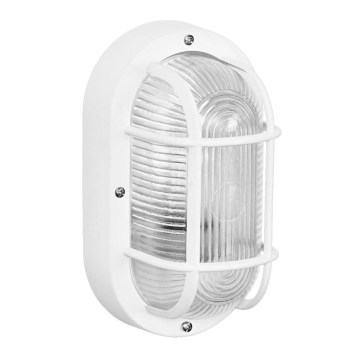 Osram - Applique murale d'extérieur BULKHEAD 1xE27/10W/230V IP54 blanche