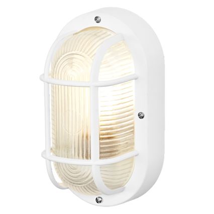 Osram - Applique murale d'extérieur BULKHEAD 1xE27/10W/230V IP54 blanche