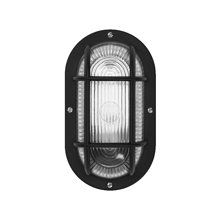 Osram - Applique murale d'extérieur BULKHEAD 1xE27/10W/230V IP54 noire